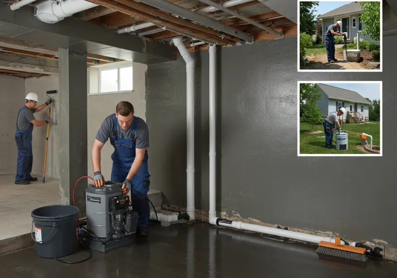 Basement Waterproofing and Flood Prevention process in Enon, VA